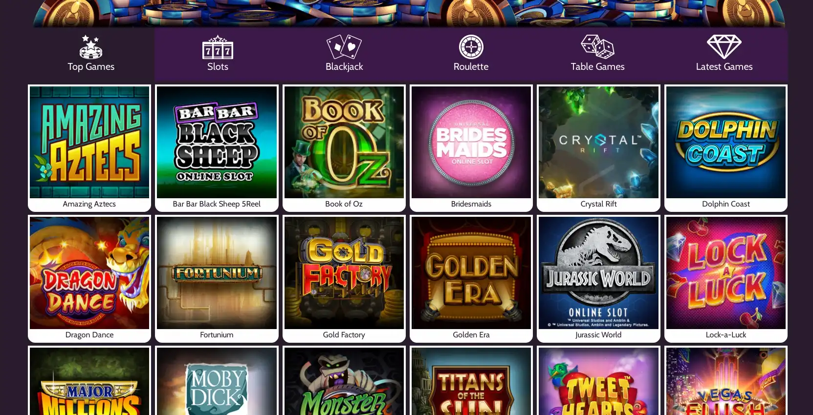 Mummys Gold Casino Games