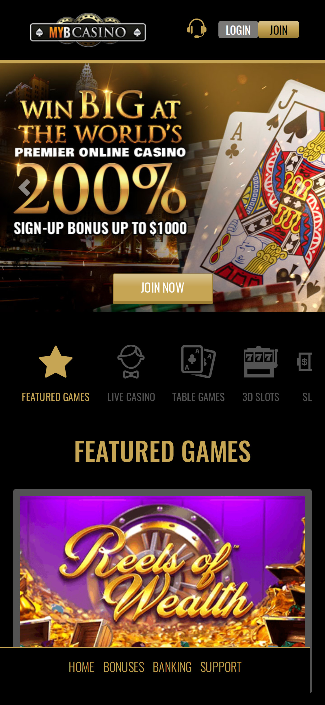 MYB Casino Mobile Review