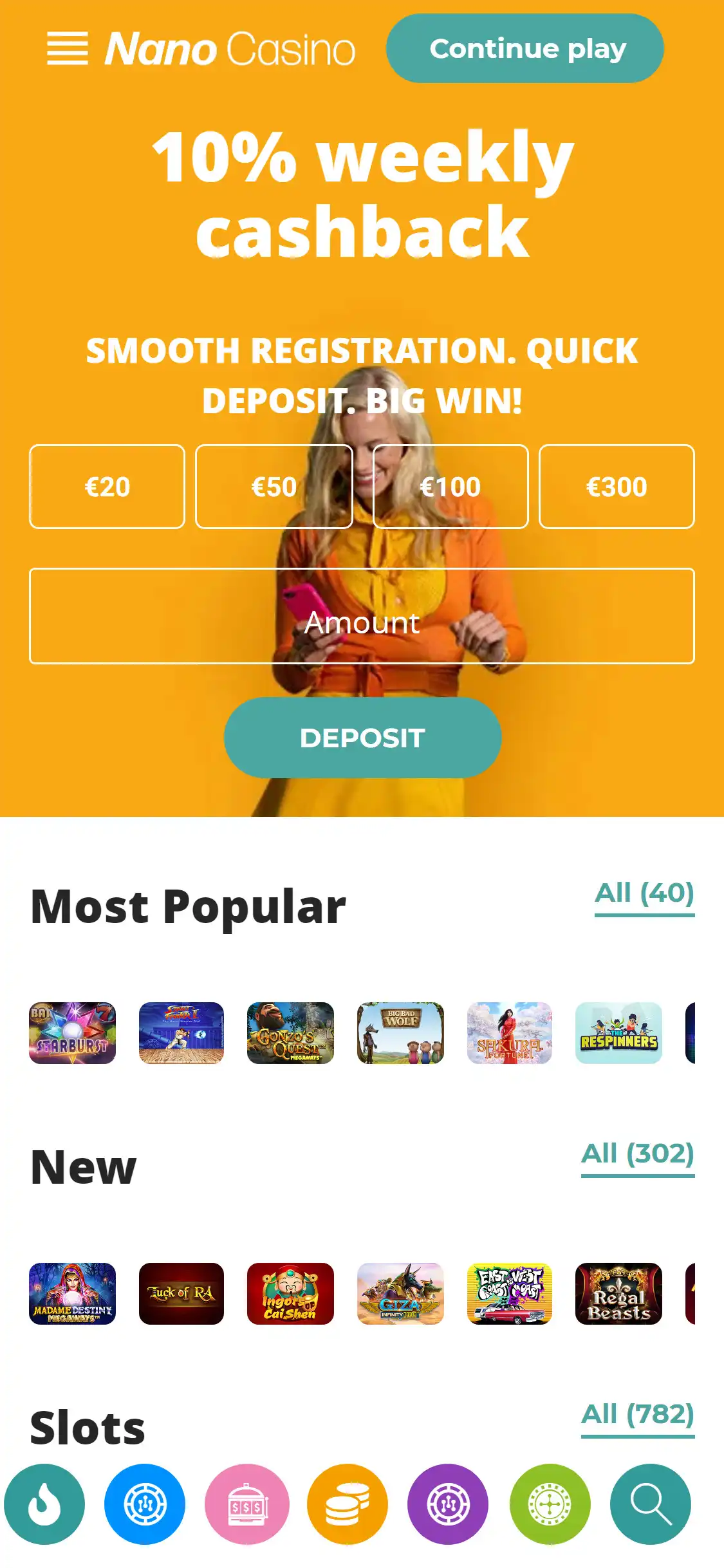 Nano Casino Mobile Review