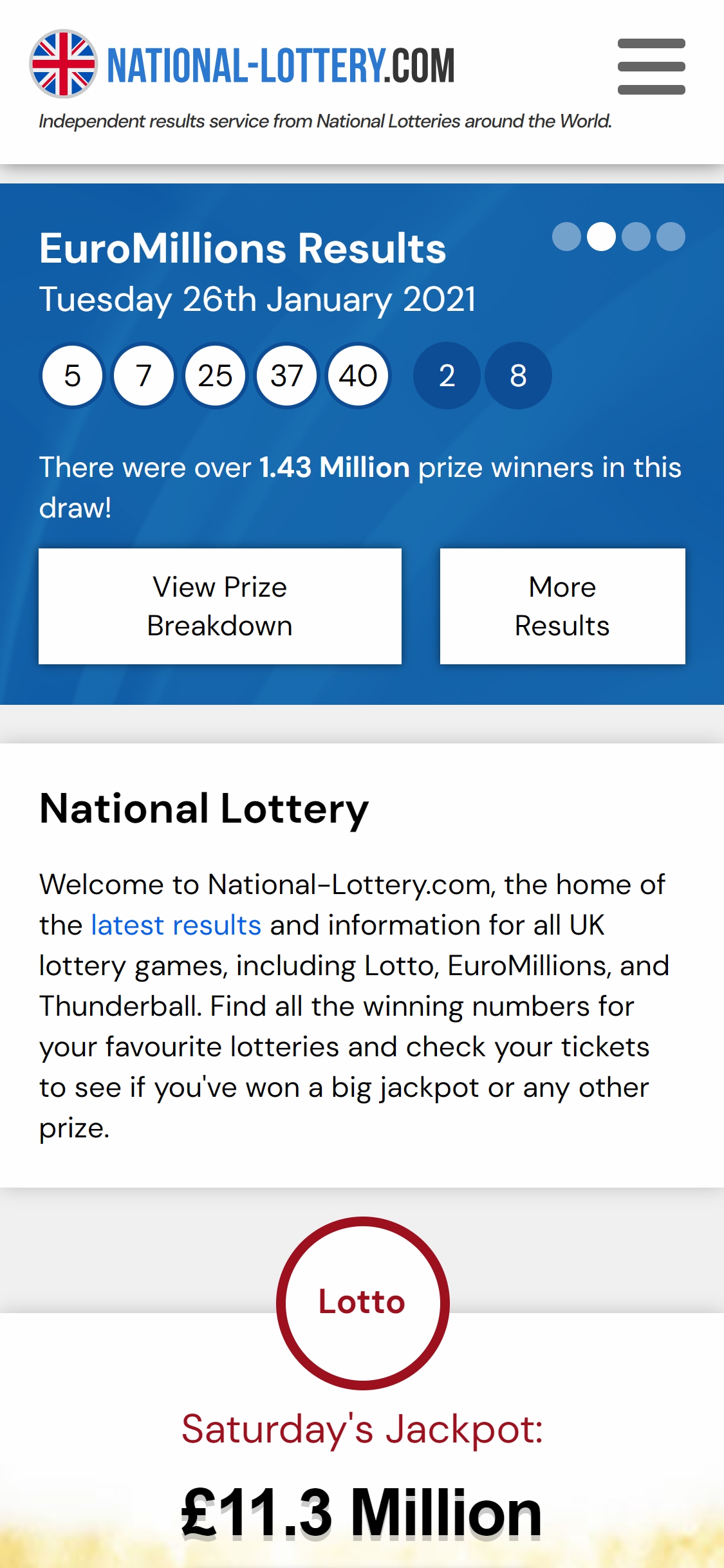 National Lottery Casino Mobile Review