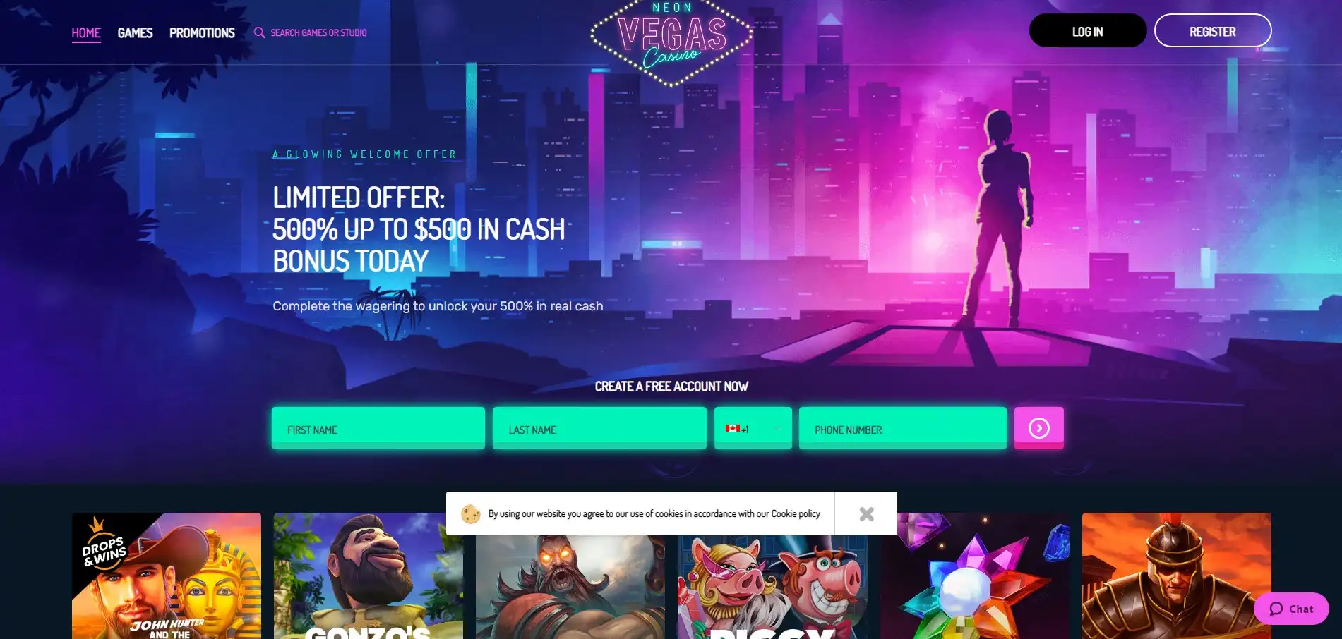 Neon Vegas Review