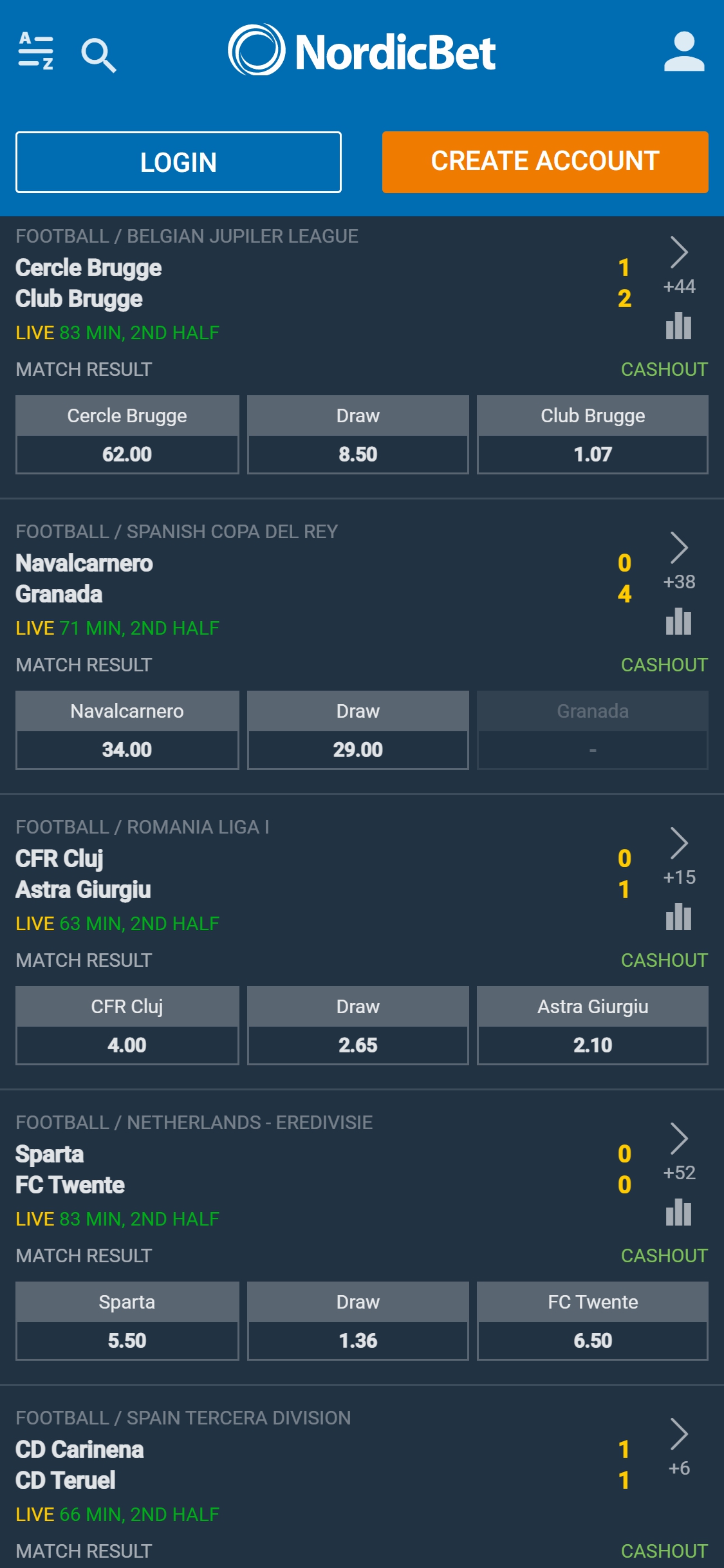 Nordic Bet Casino Mobile Betting Review