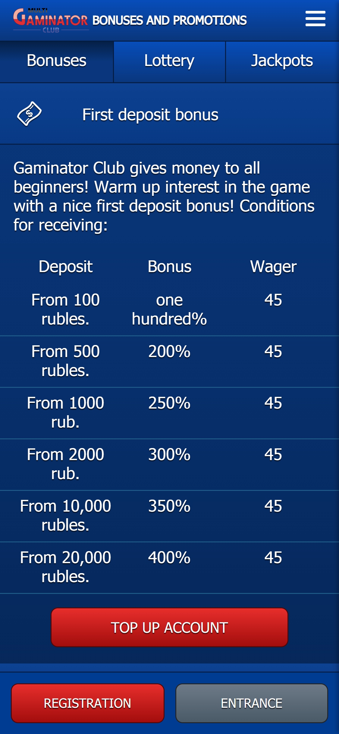 Online Gaminator Casino Mobile No Deposit Bonus Review