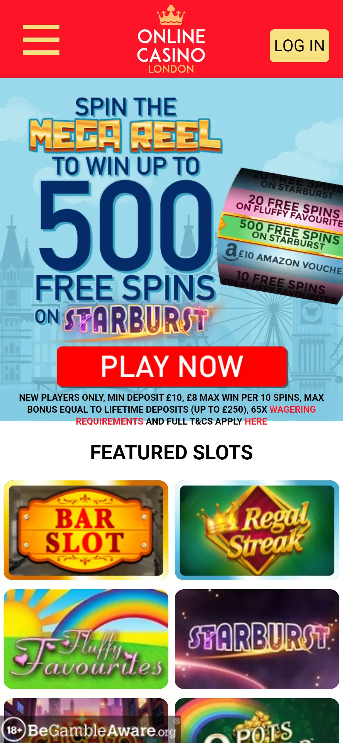 Online Casino London Mobile Login Review