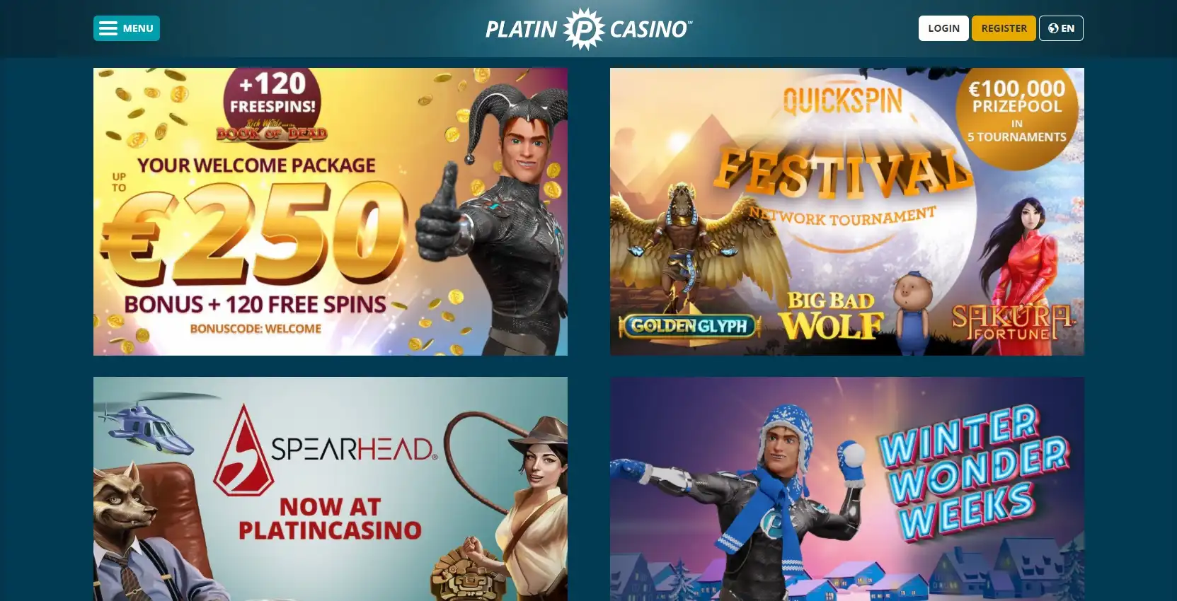 Platin Casino No Deposit Bonus