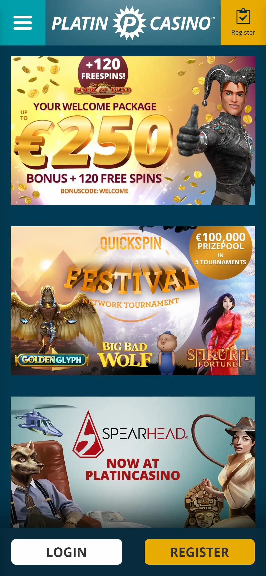 Platin Casino Mobile No Deposit Bonus Review