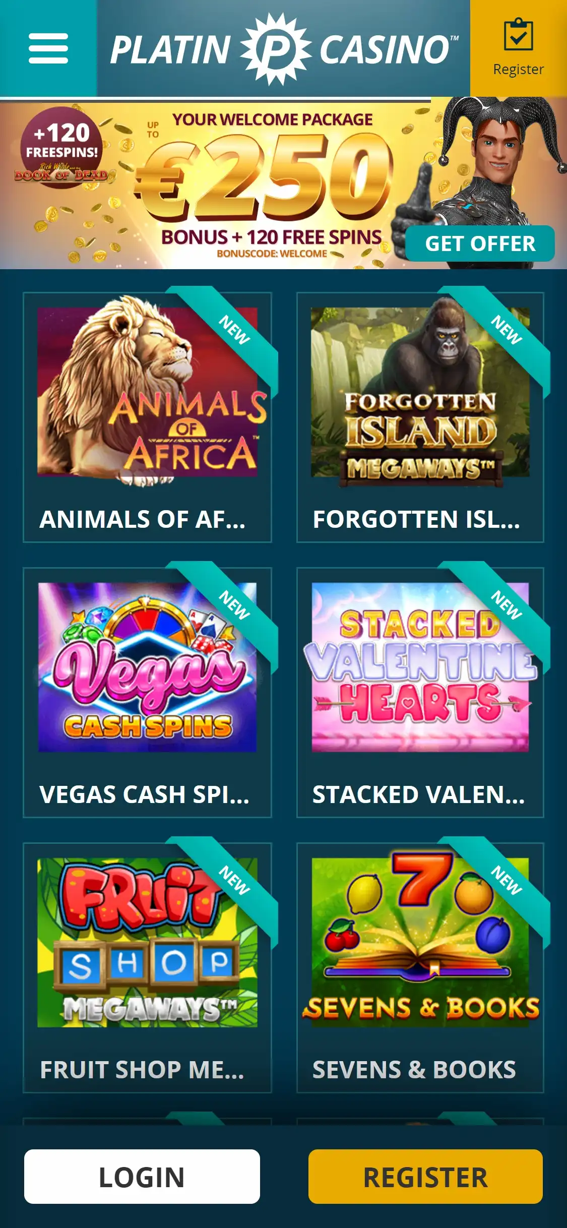 Platin Casino Mobile Review