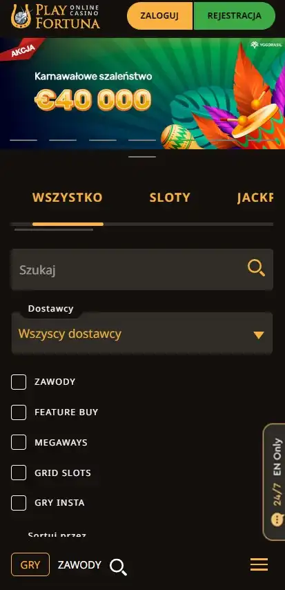 Play Fortuna Casino Mobile Review