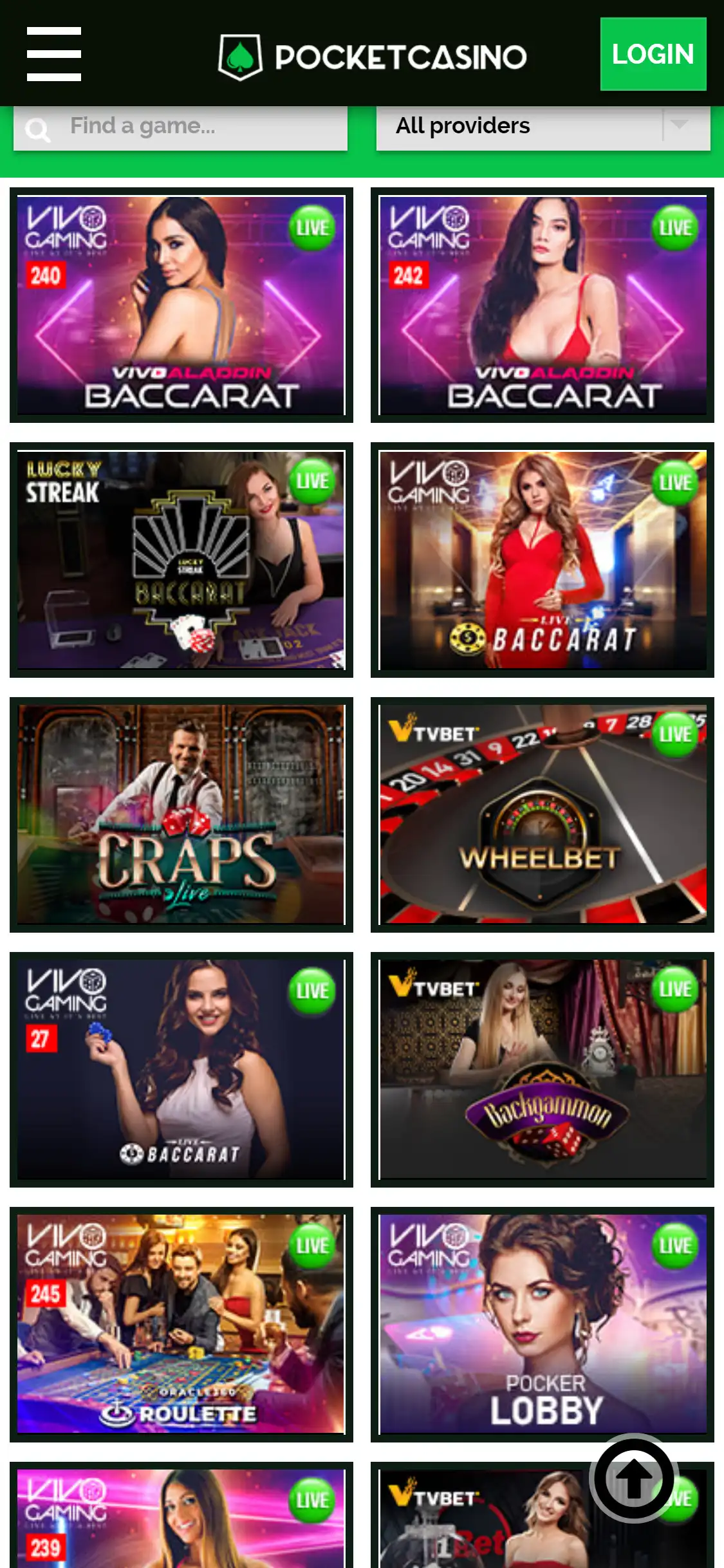 Pocket Casino Mobile Live Dealer Games Review
