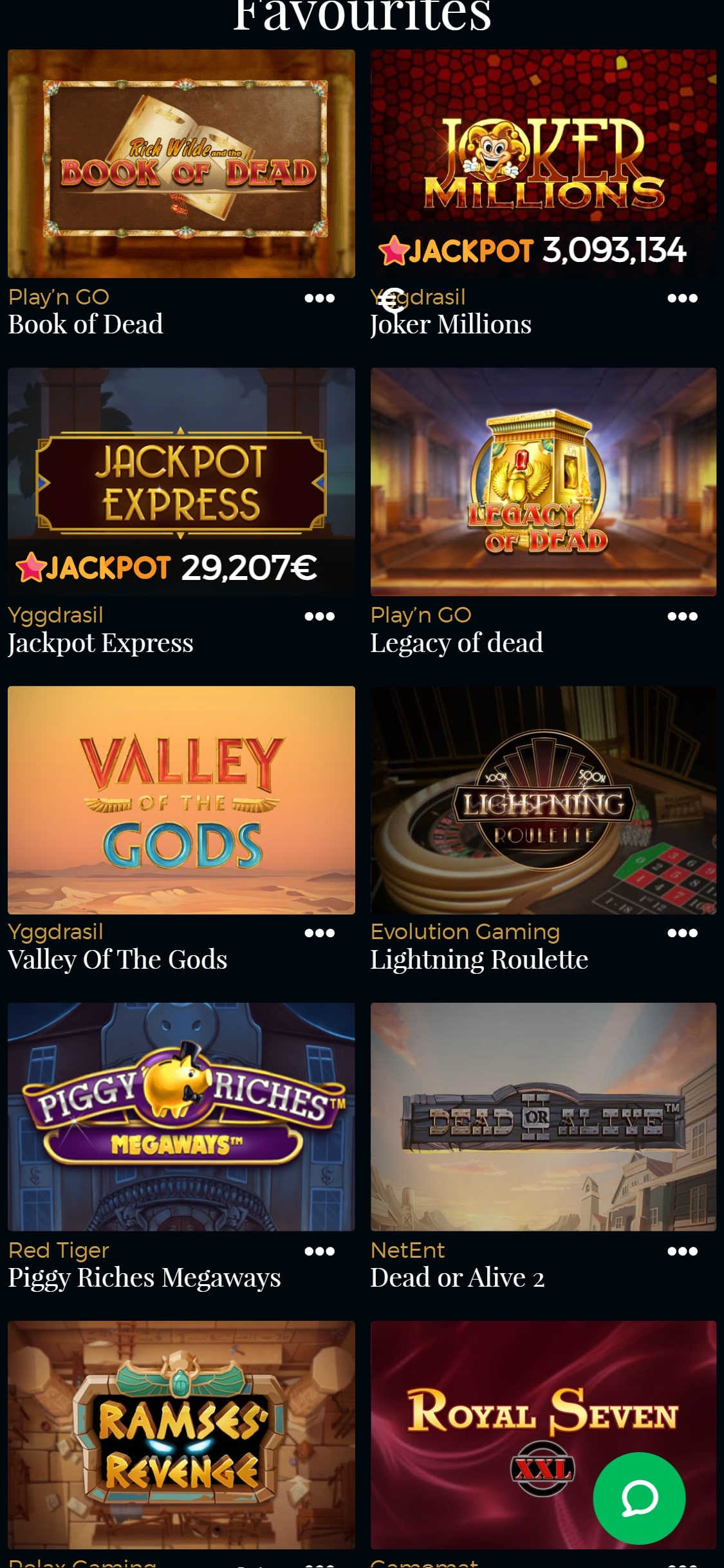 Premier Live Casino Mobile Games Review