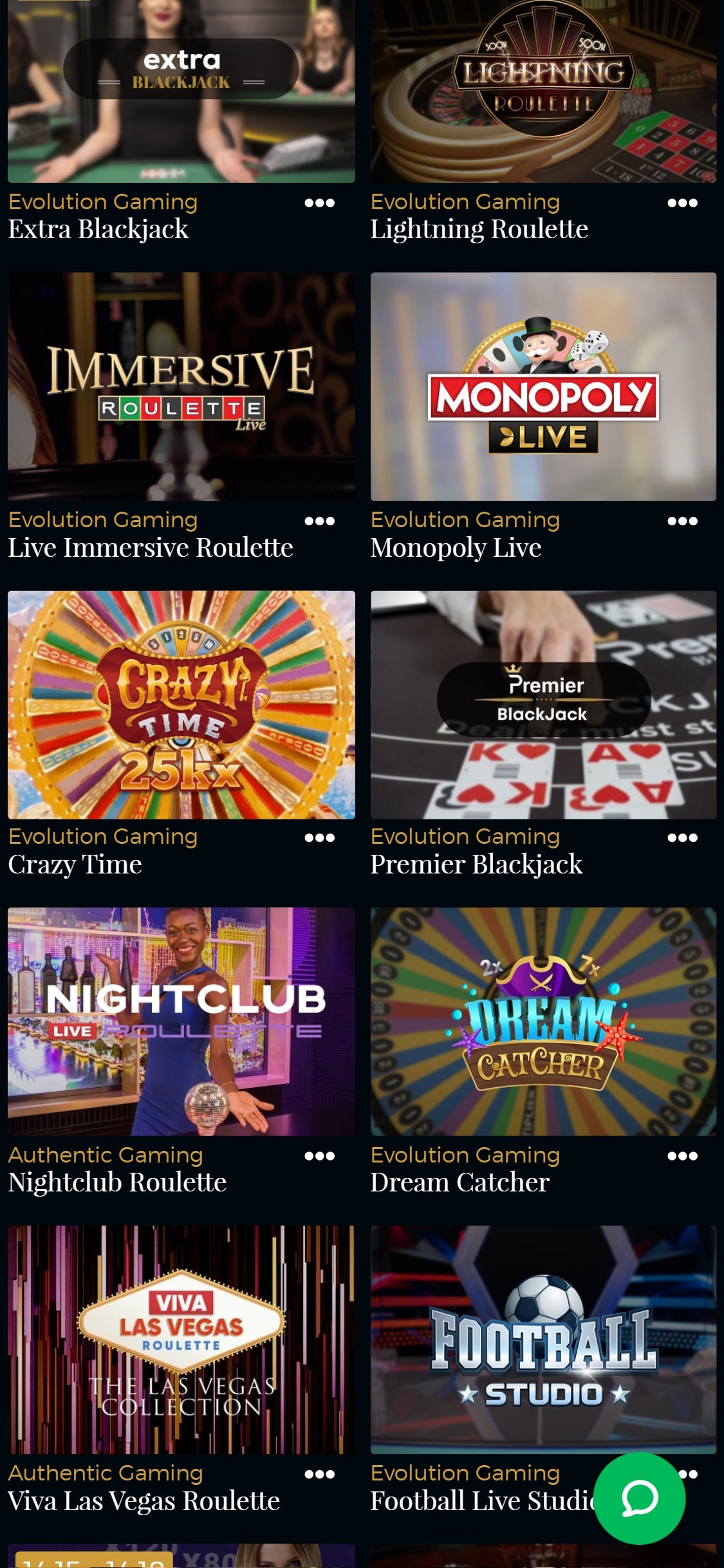 Premier Live Casino Mobile Live Dealer Games Review