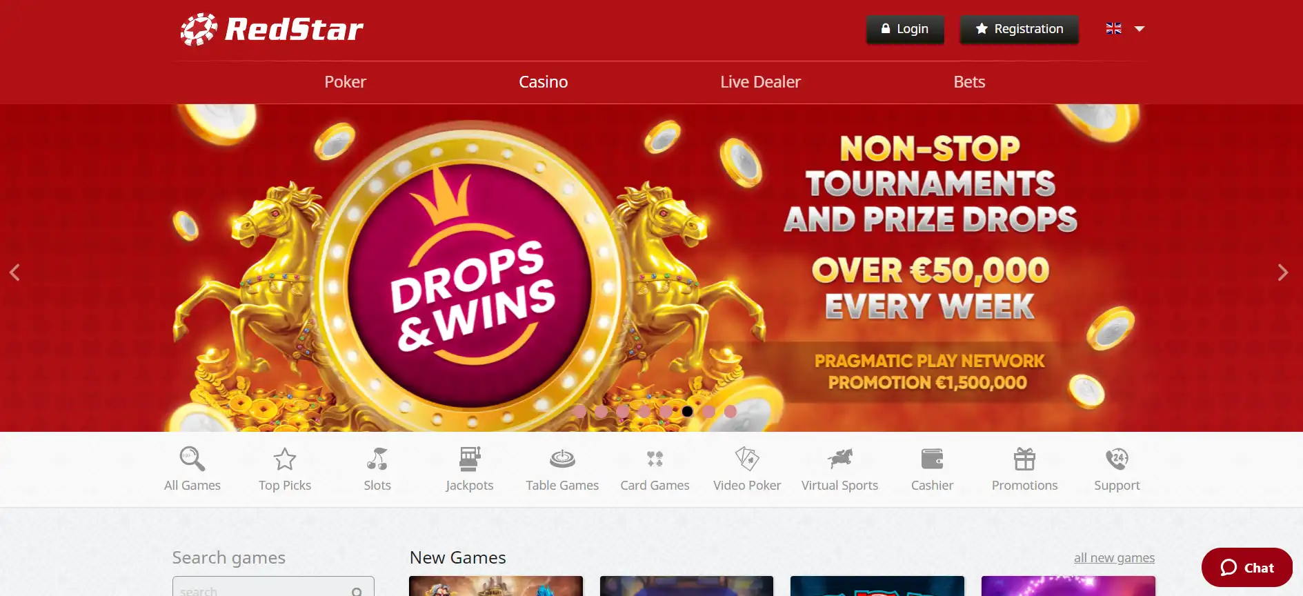 Red Star Casino EU Review