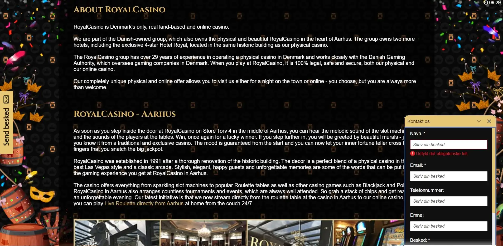 RoyalCasino Support