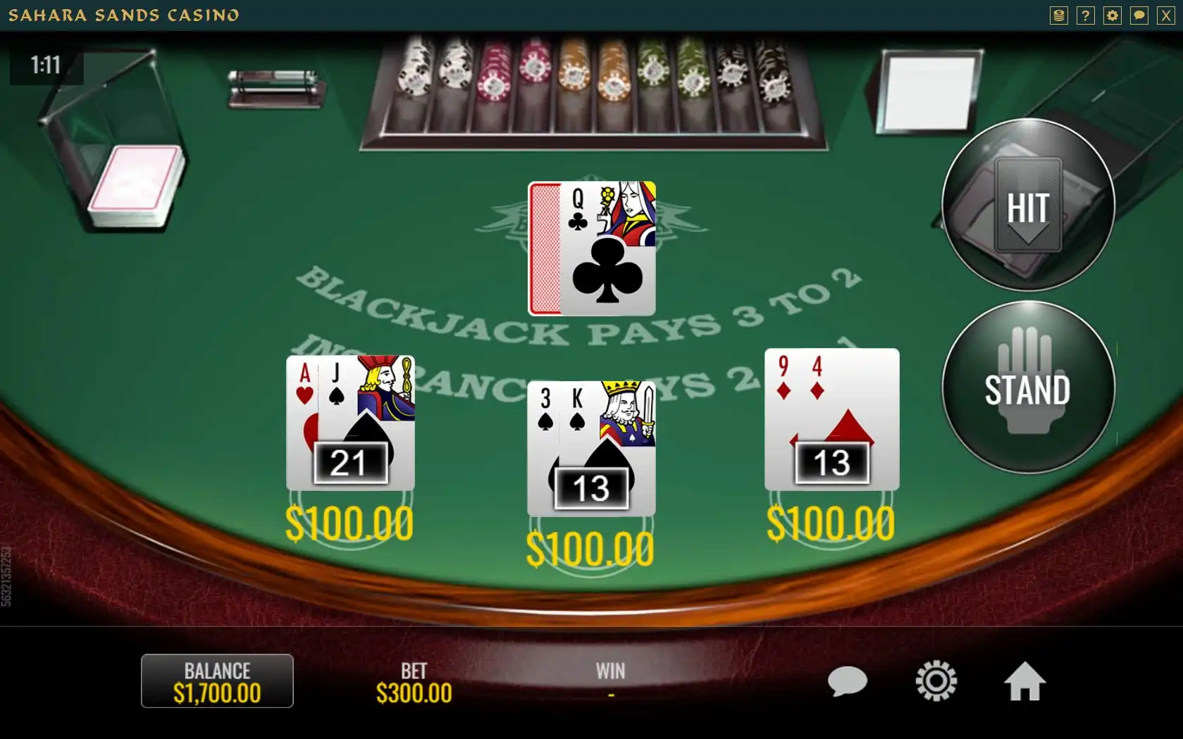 Sahara Sands Casino Slots