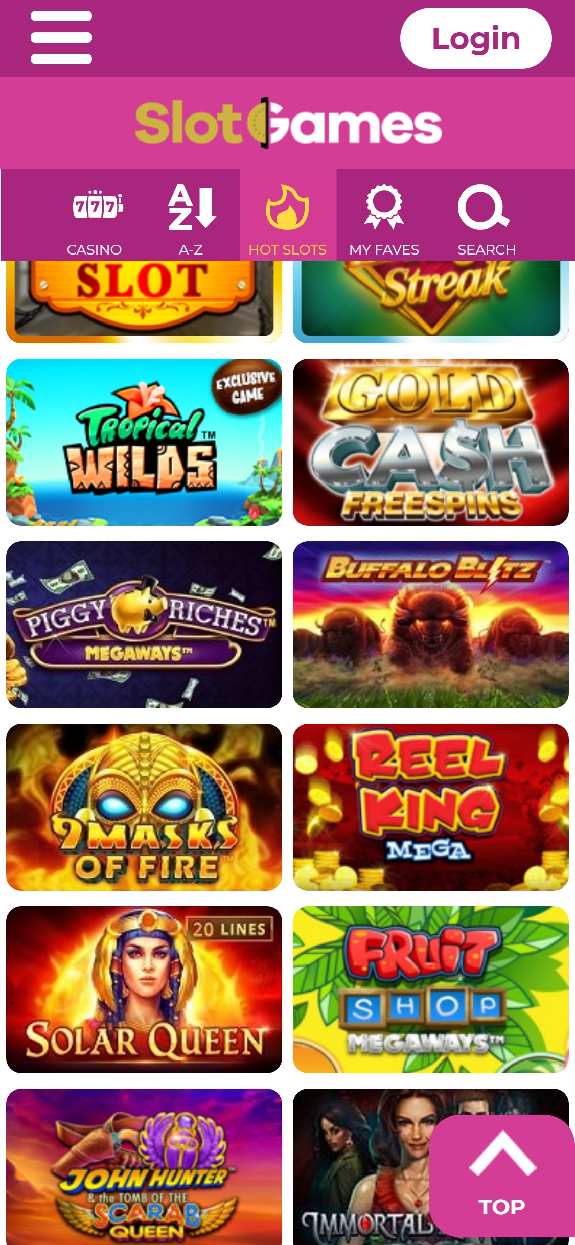 Slot Games Casino Mobile Games Review