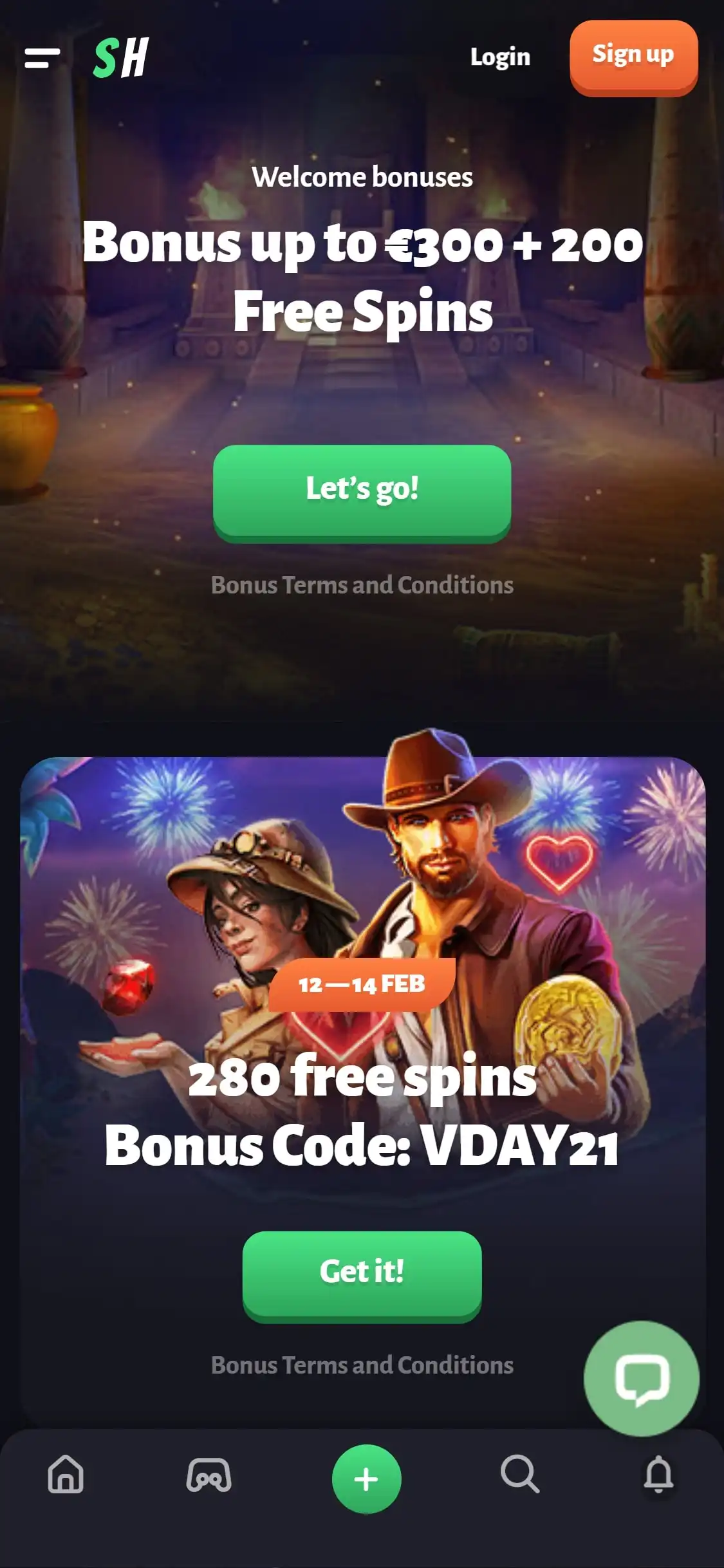 SlotHunter Casino Mobile No Deposit Bonus Review