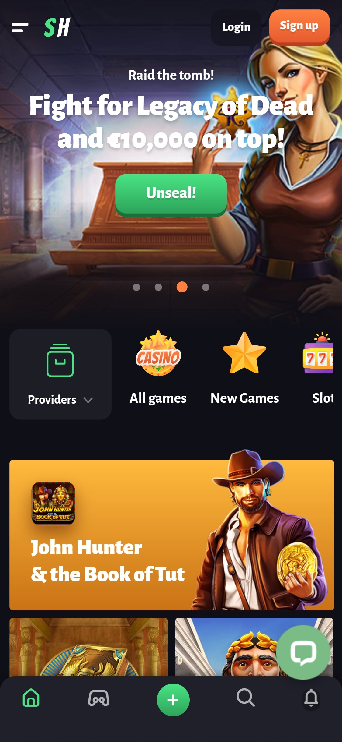 SlotHunter Casino Mobile Review