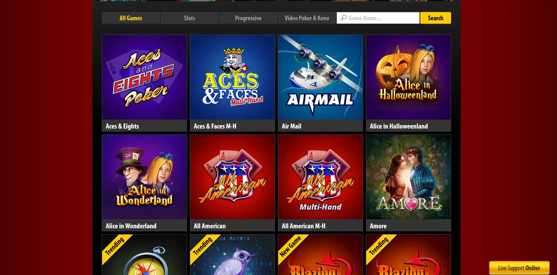 Slot Land Casino Games