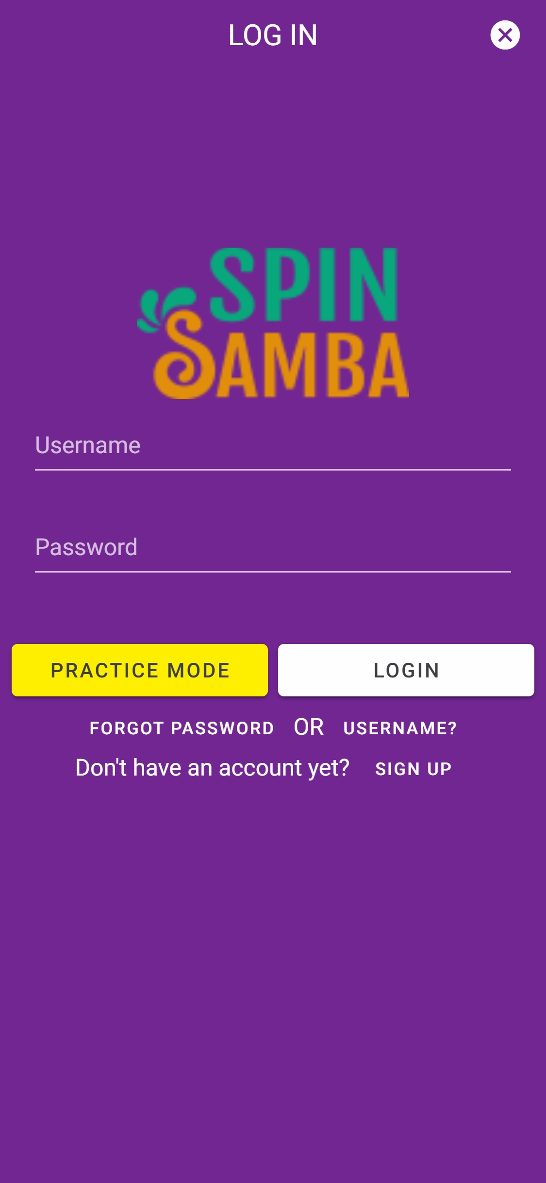 Spin Samba Mobile Login Review