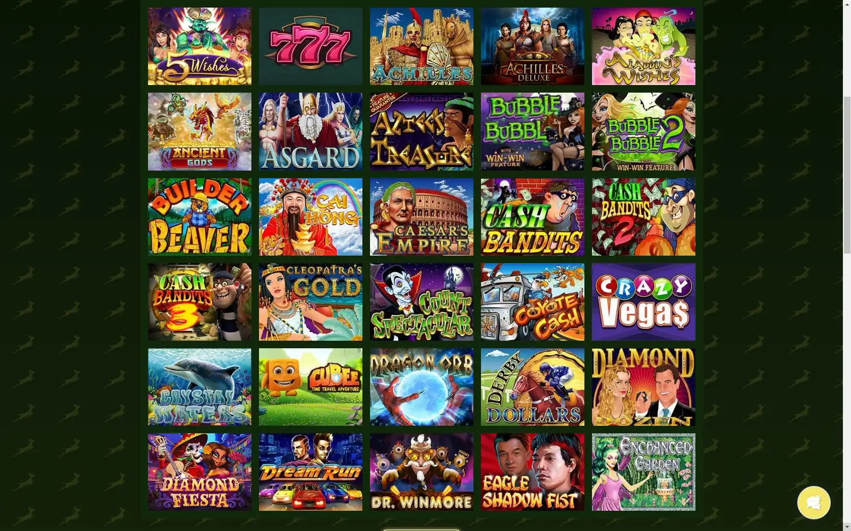 Springbok Casino Games