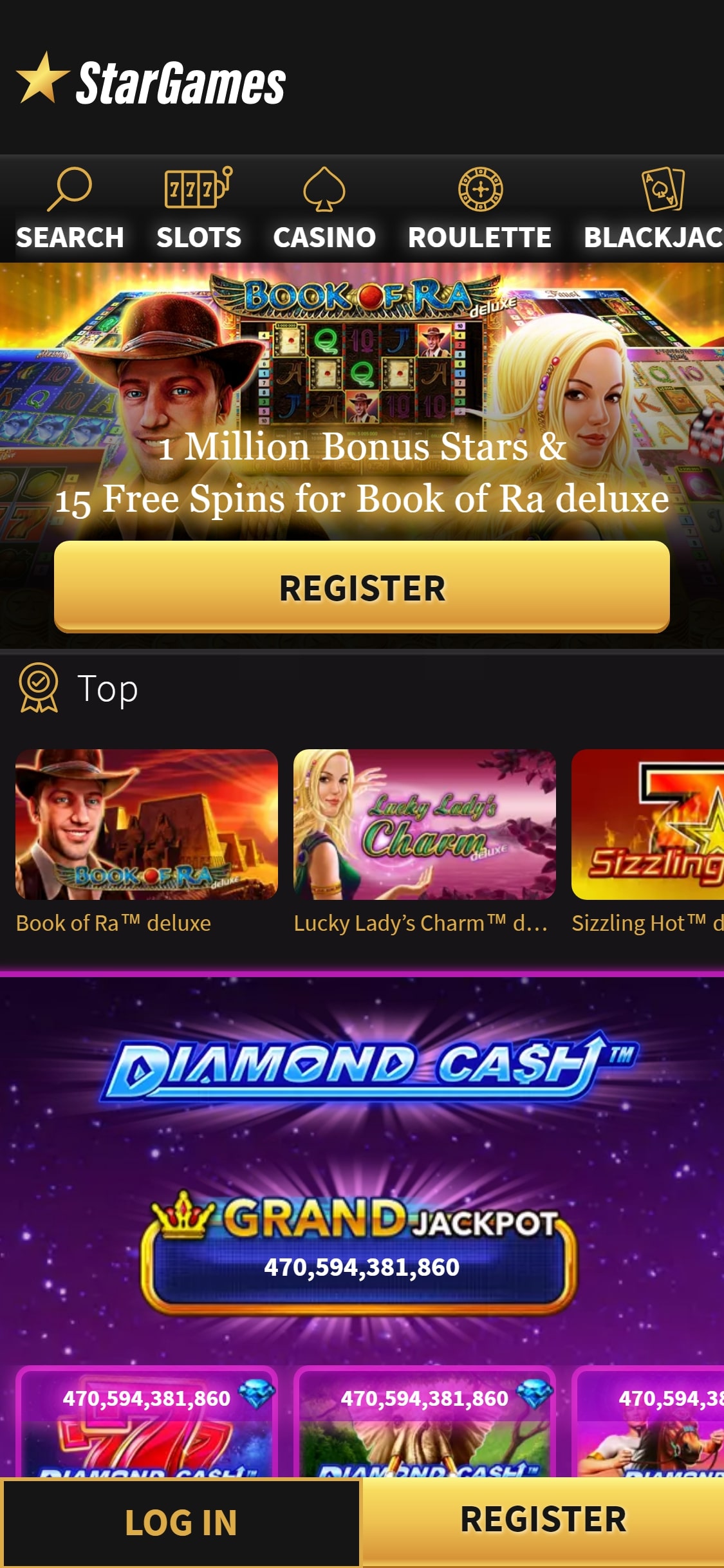 Star Games Casino Mobile Review