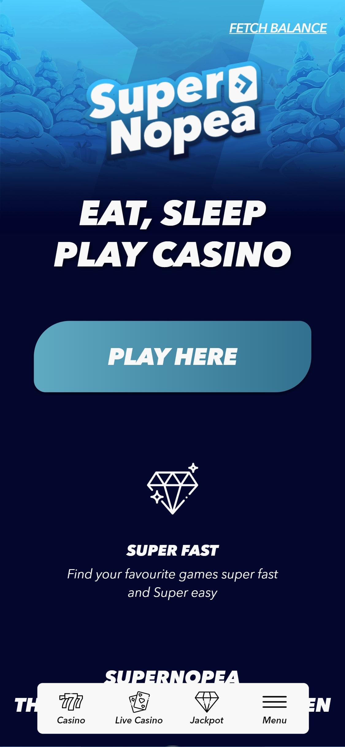 SuperNopea Casino Mobile Review