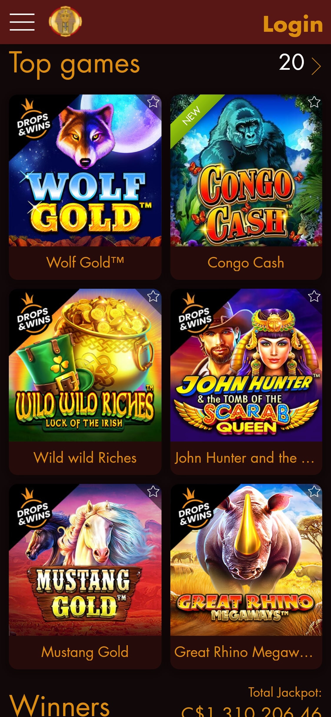 Thebes Casino Mobile Games Review