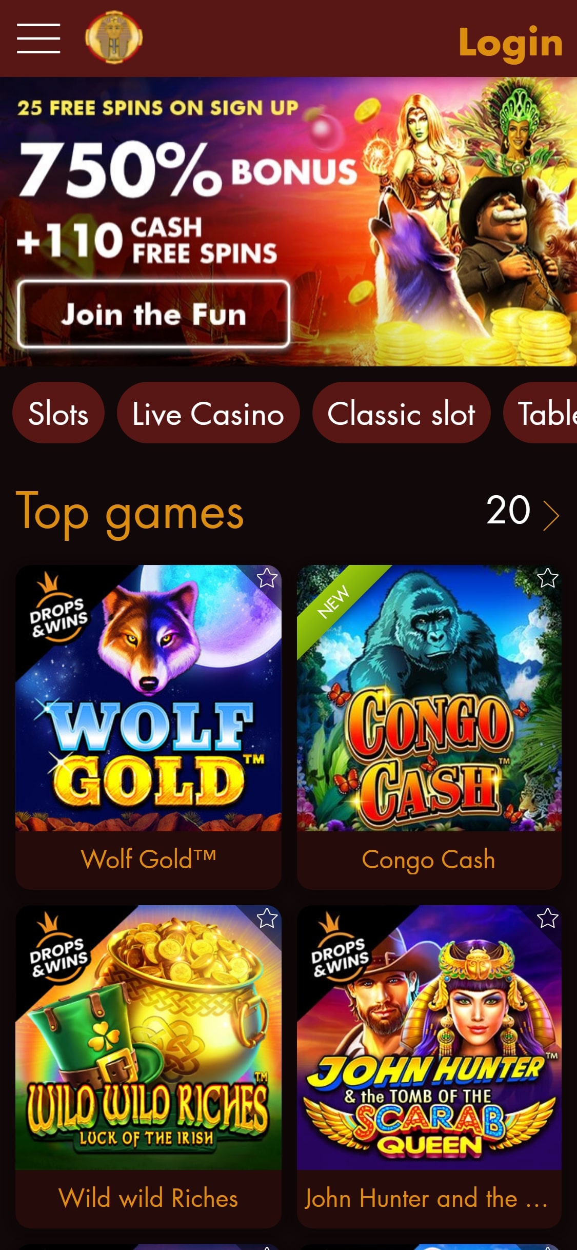 Thebes Casino Mobile Review