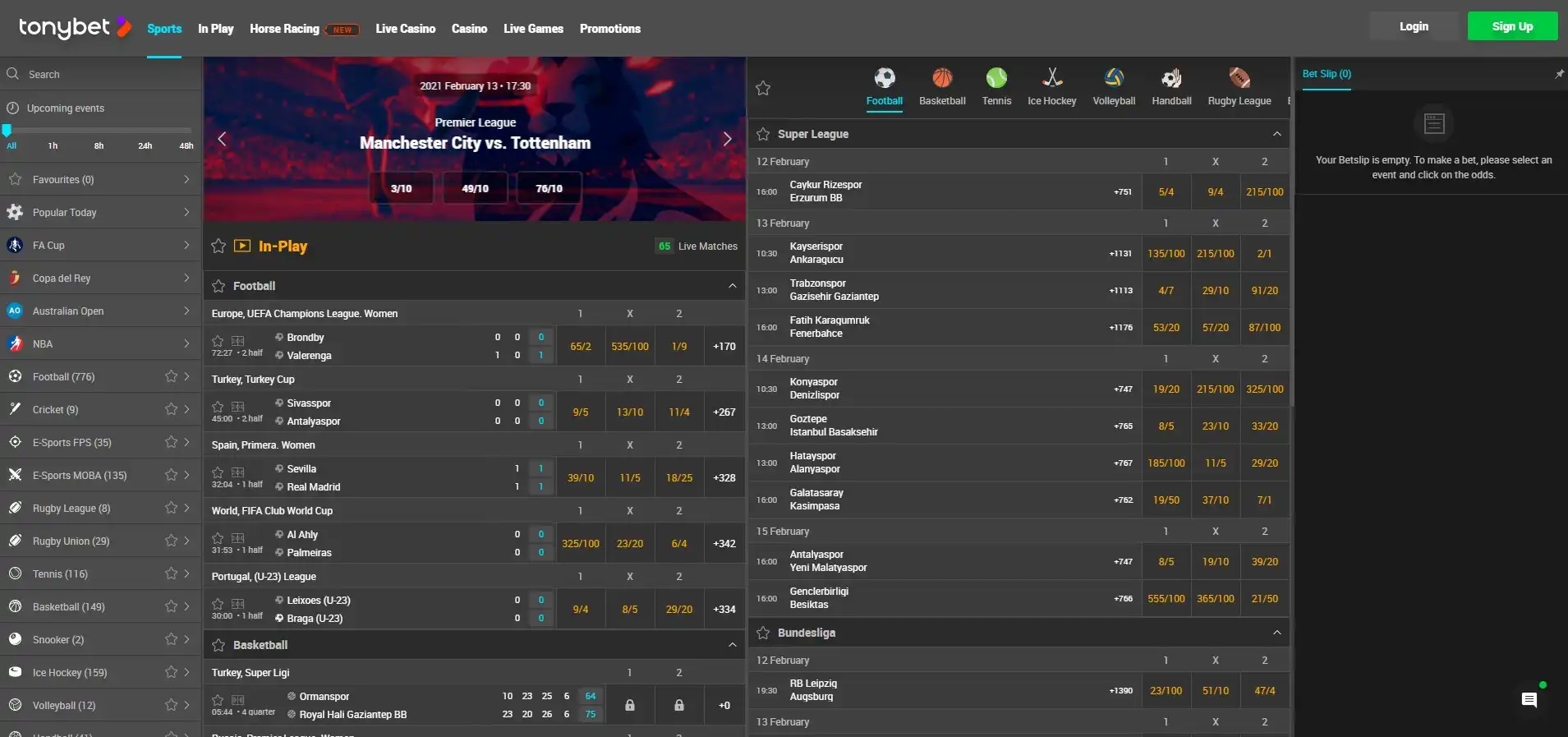 TonyBet Casino Review