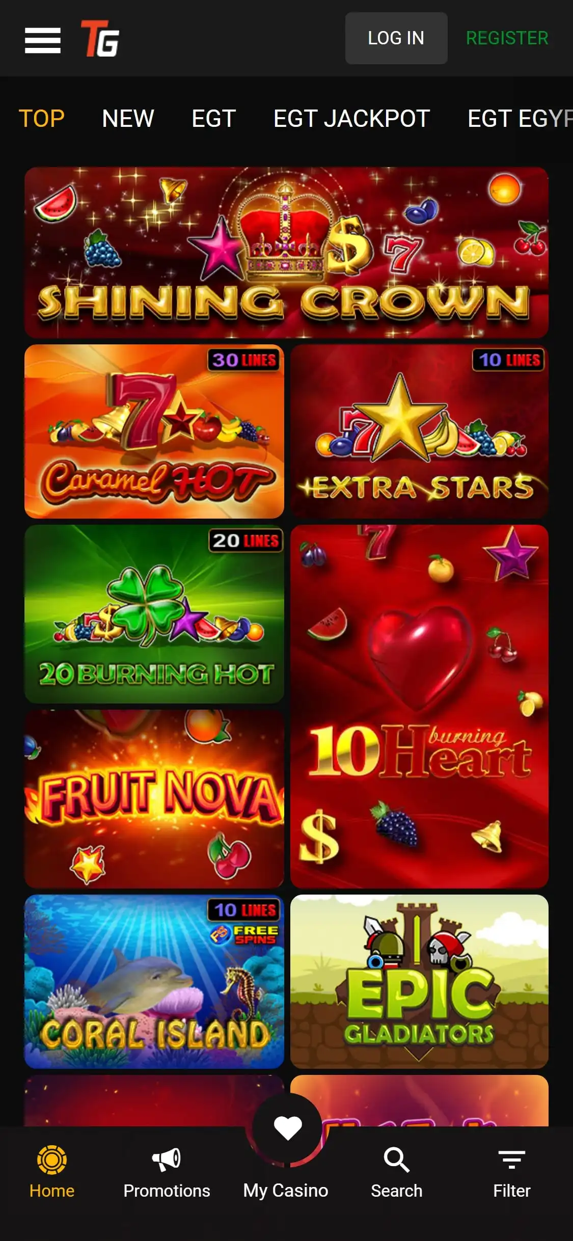 Toto Gaming Casino Mobile Games Review