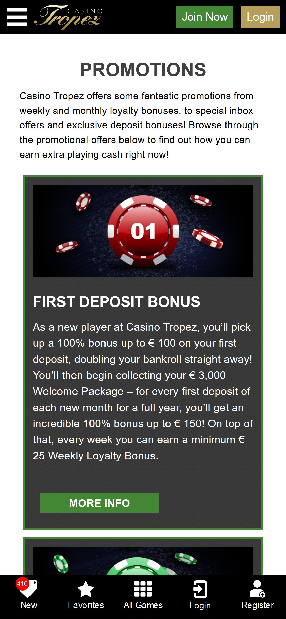 Trope Z Casino Mobile No Deposit Bonus Review