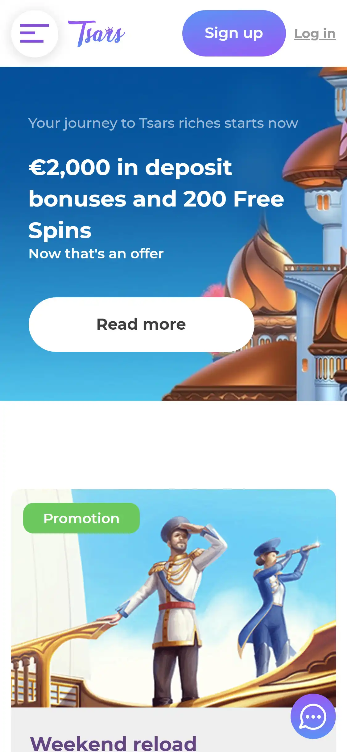 Tsars Casino Mobile No Deposit Bonus Review