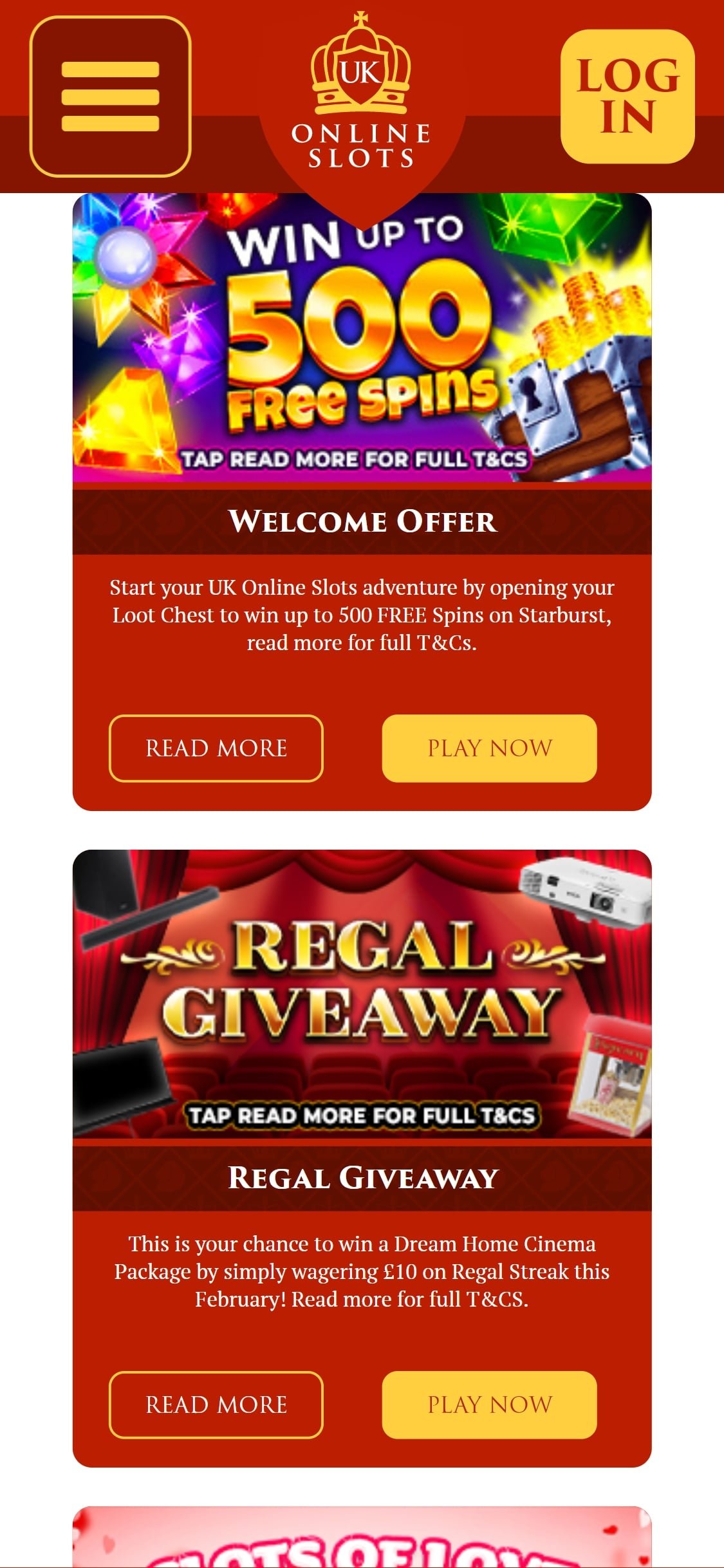 UK Online Slots Casino Mobile No Deposit Bonus Review