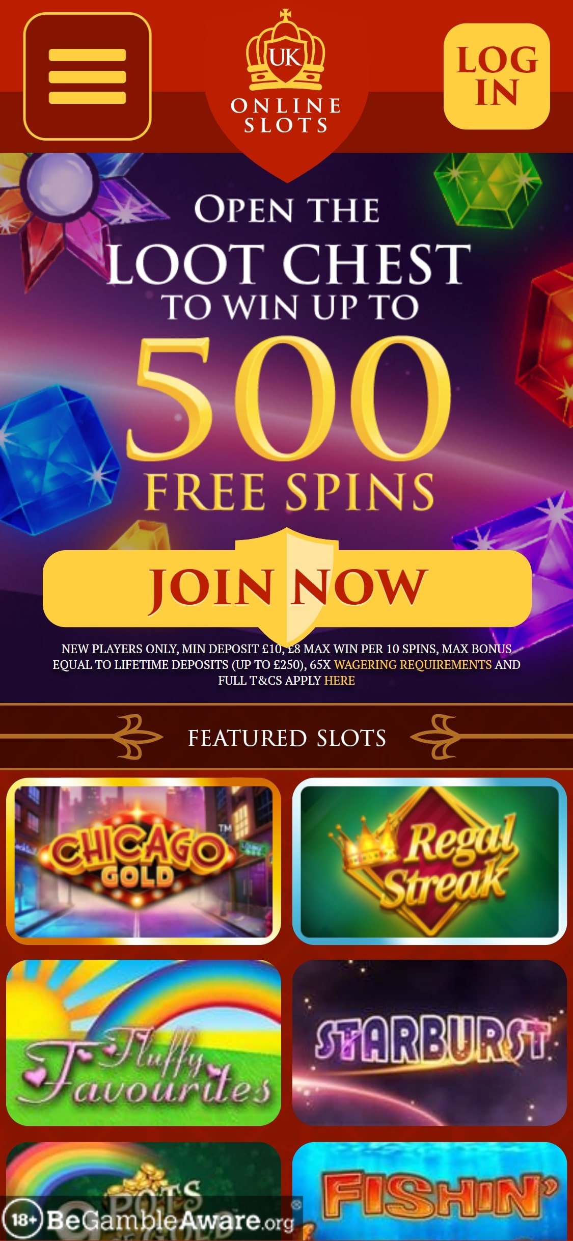 UK Online Slots Casino Mobile Review