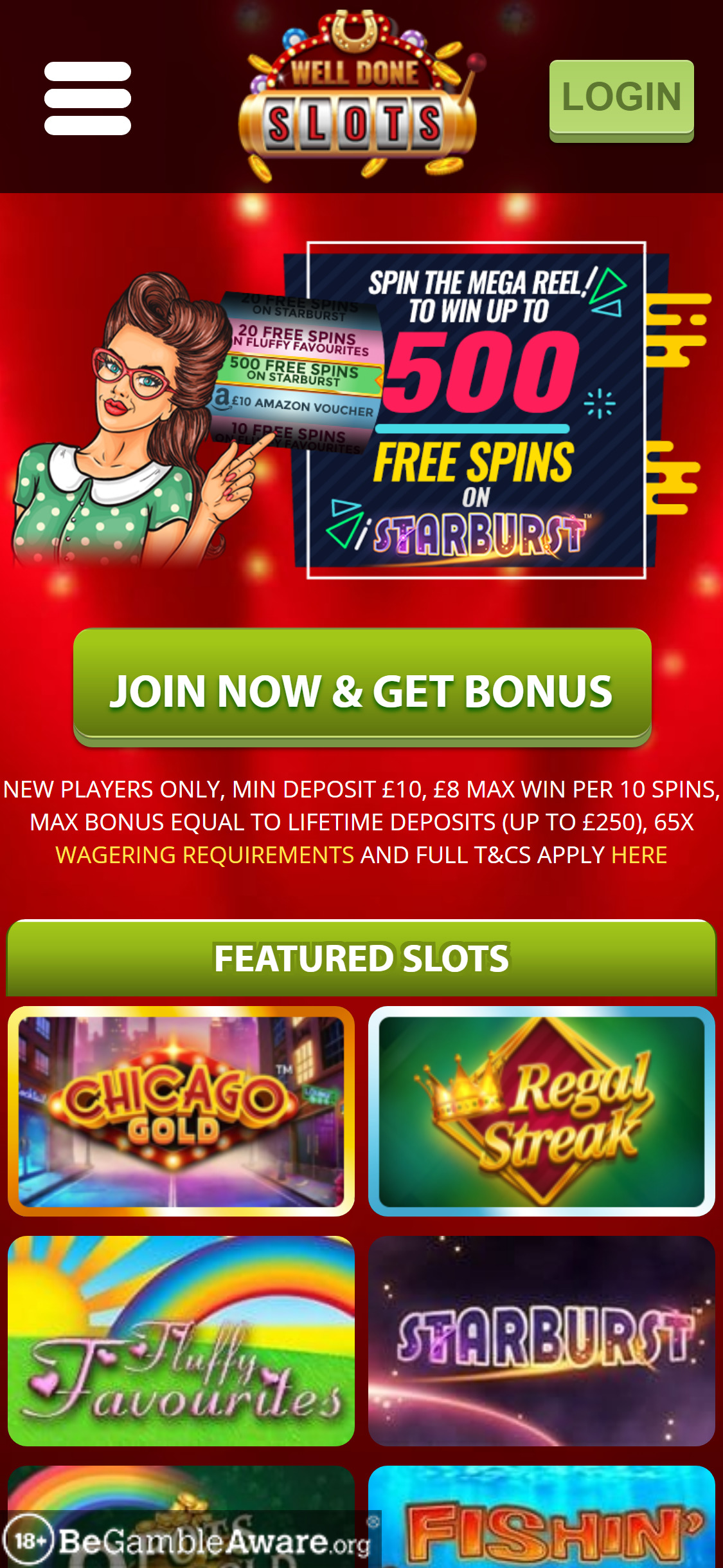 Well Done Slots Casino Mobile Review