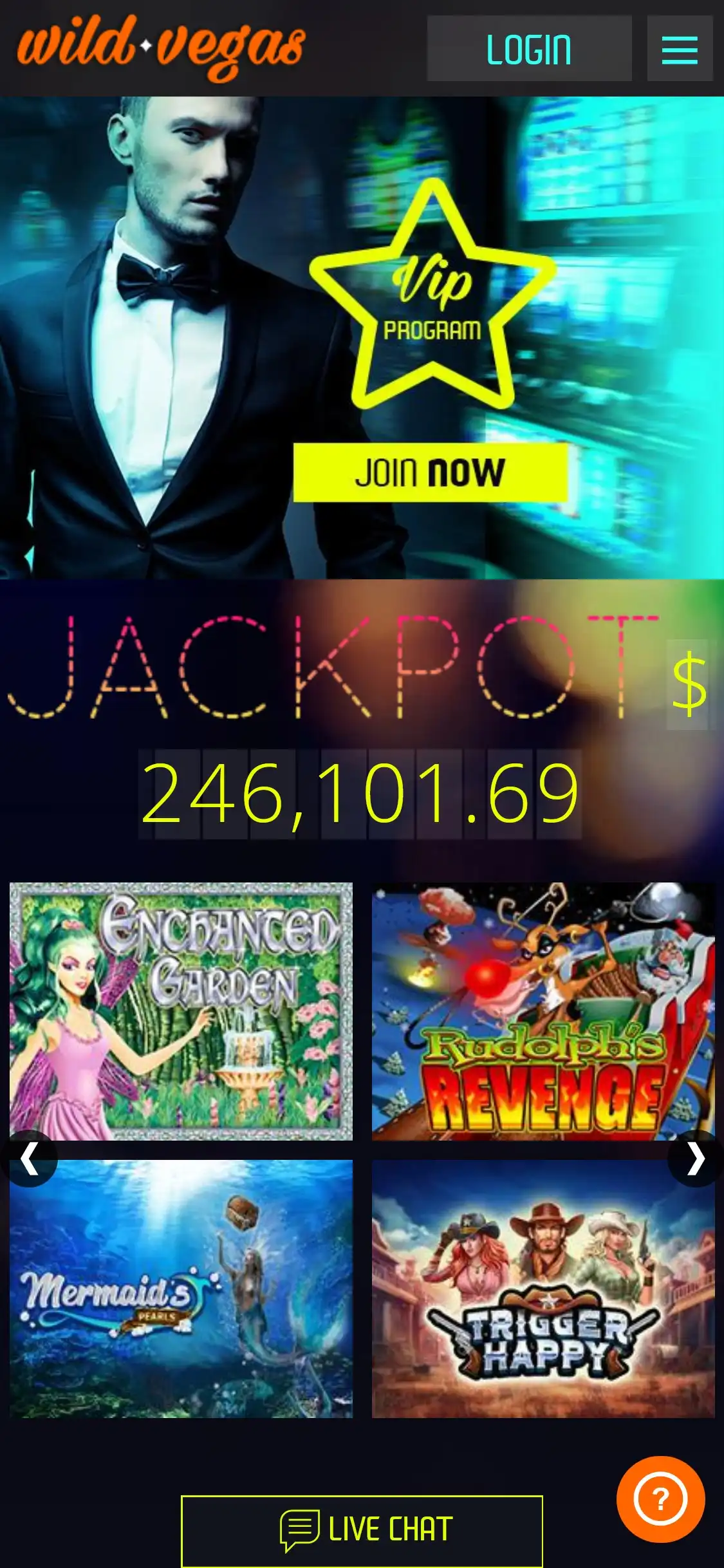 Wild Vegas Casino Mobile Review