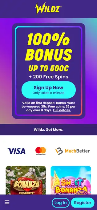 Wildz Casino Mobile Review
