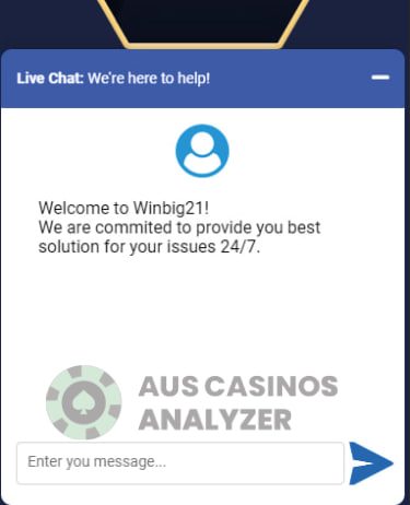 WinBig21 Casino Mobile Games Review