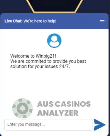 WinBig21 Casino Mobile Games Review