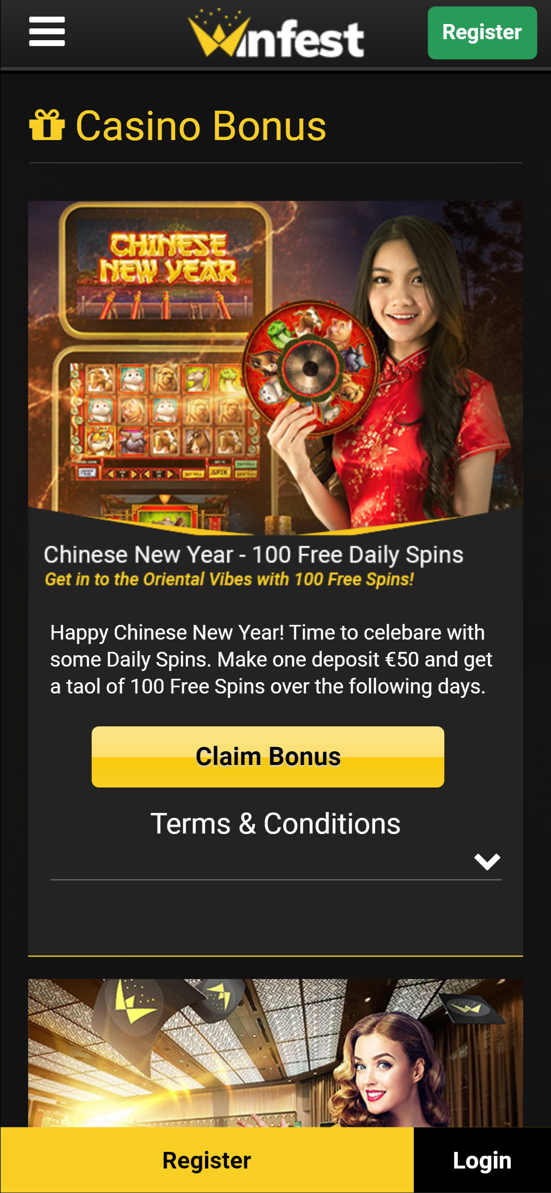 Winfest Casino Mobile No Deposit Bonus Review