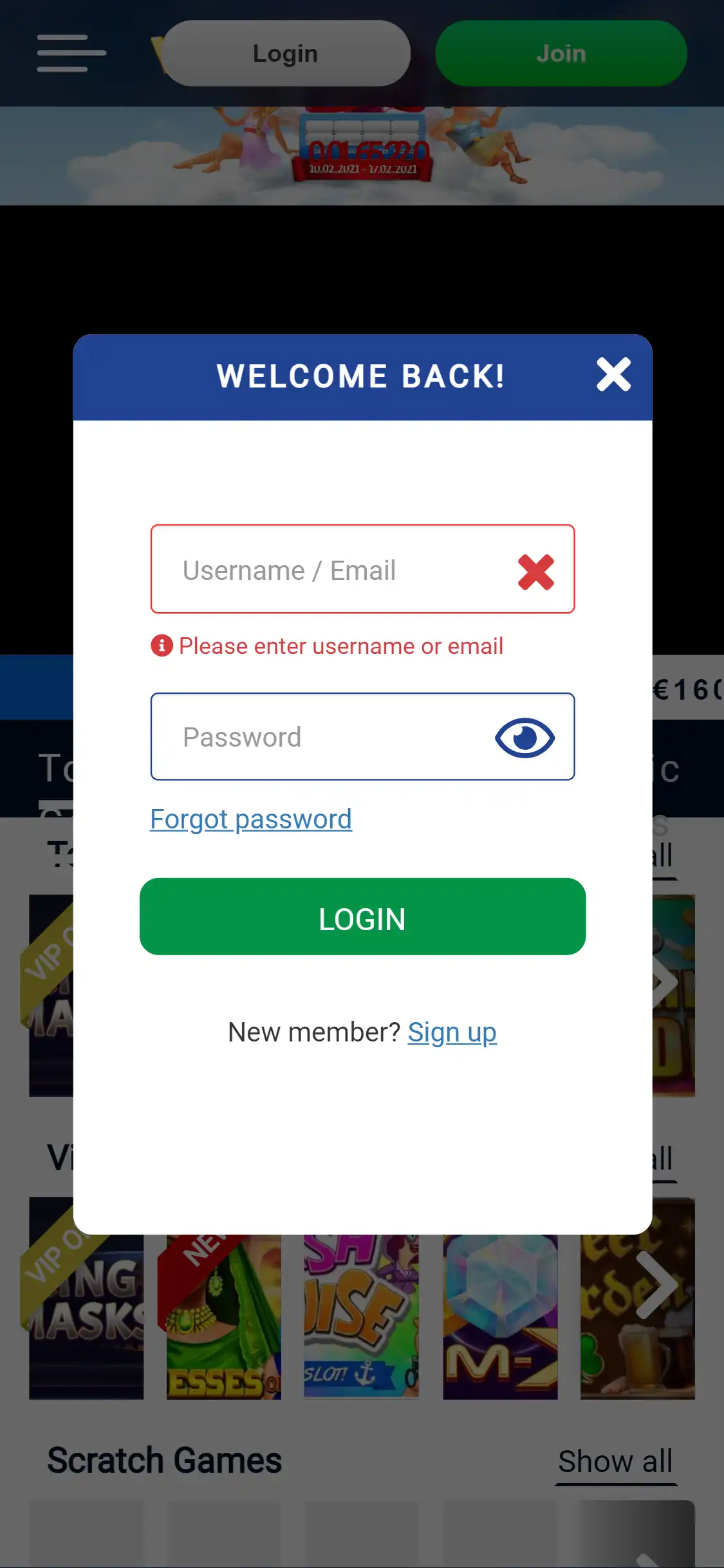 Winspark Mobile Login Review