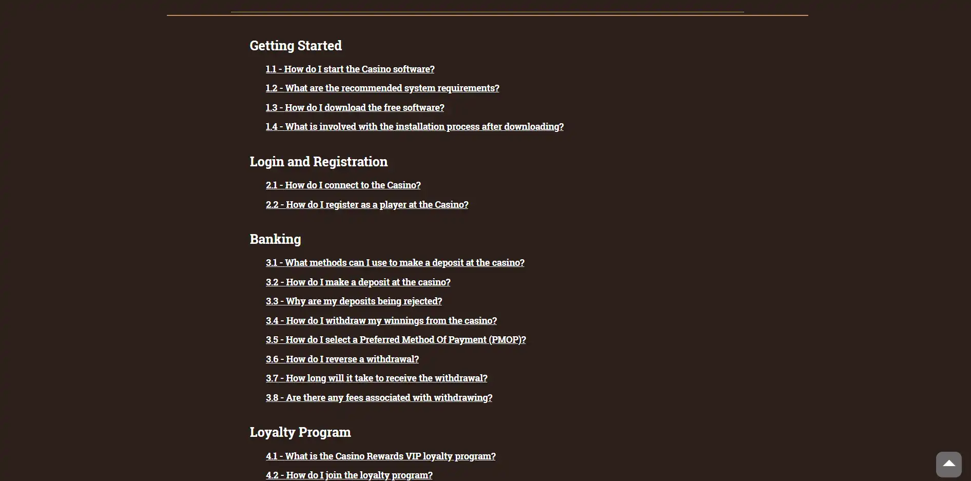 Yukon Gold Casino EU Support