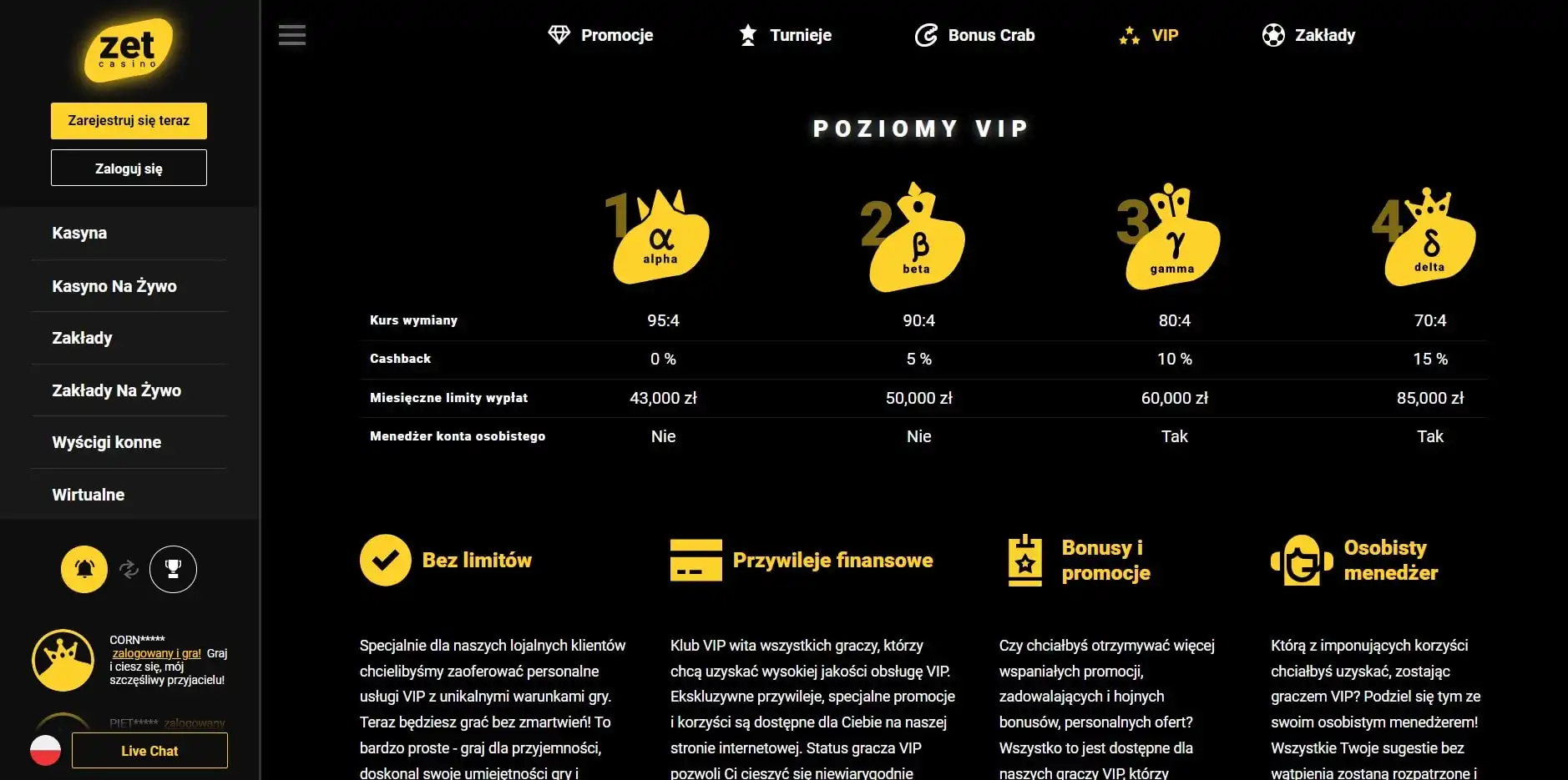 Zet Casino Review