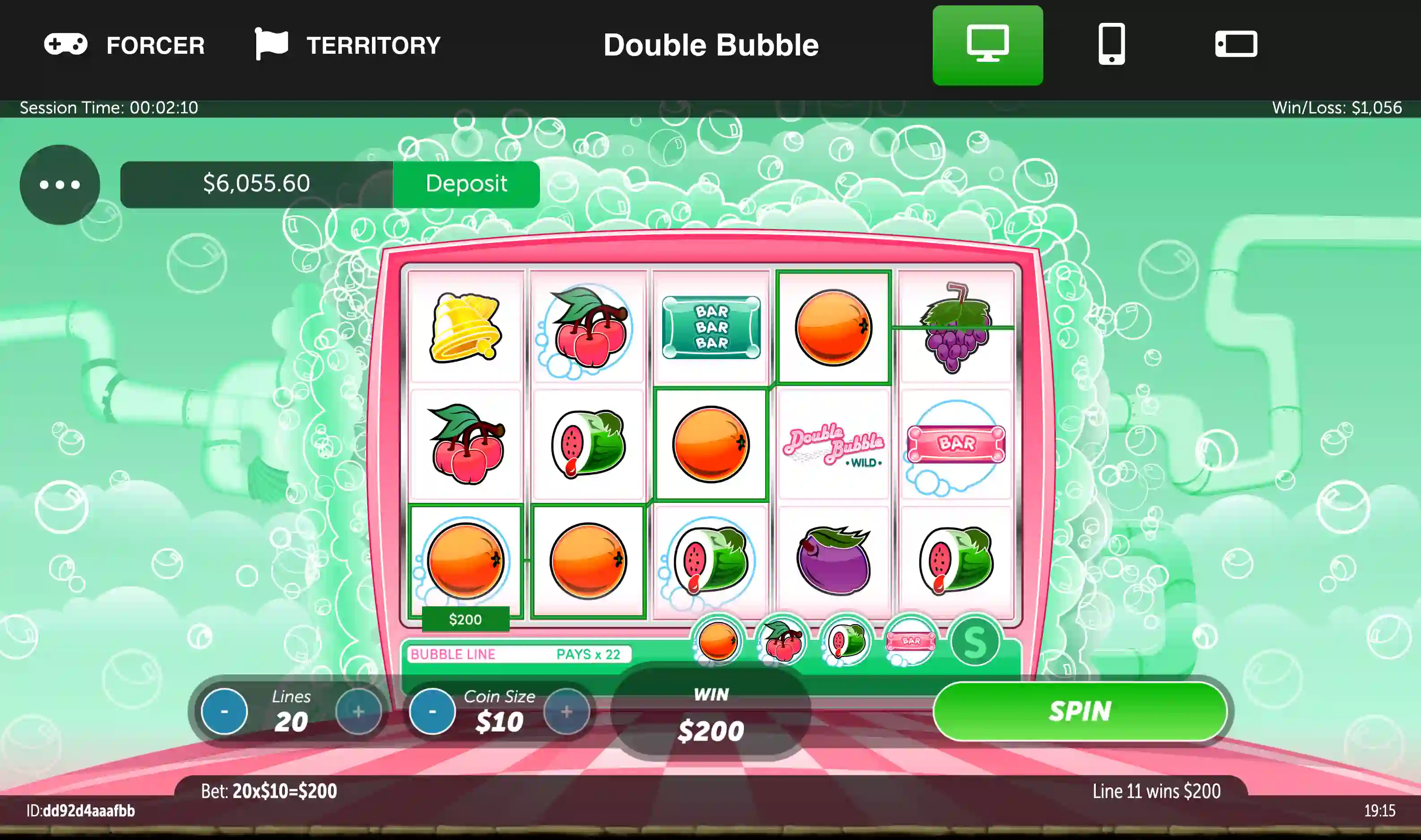 The Double Bubble Online Slot Demo Game by Roxor Gaming