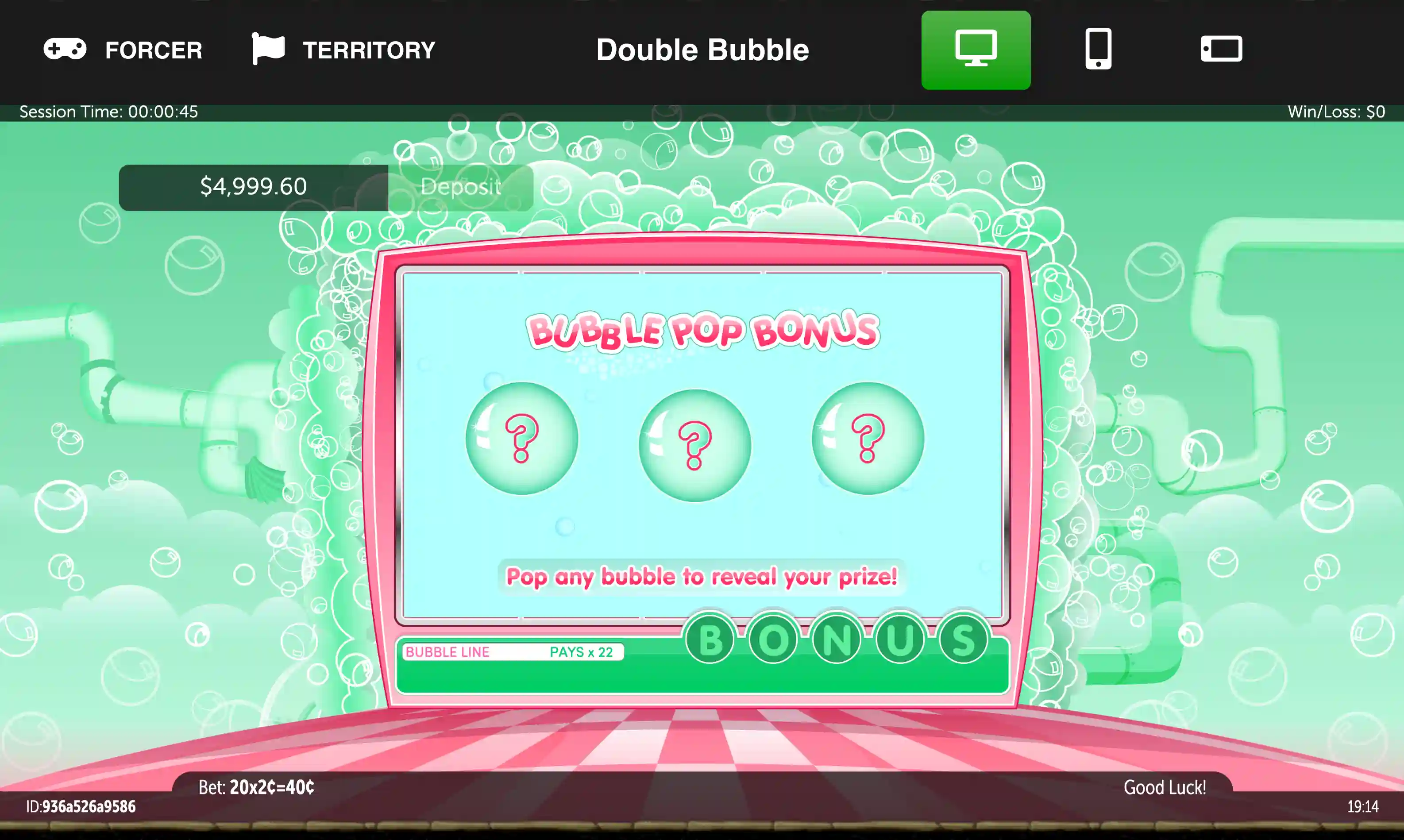 The Double Bubble Online Slot Demo Game by Roxor Gaming
