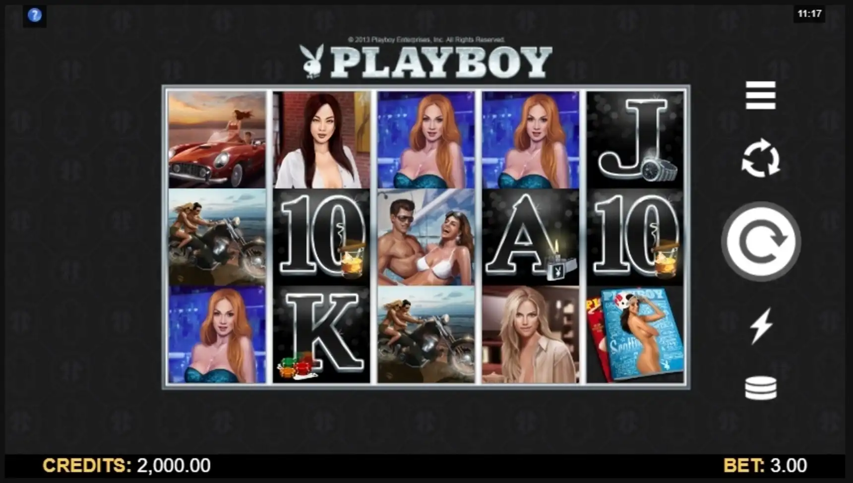 Reels in Playboy Slot Game by Games Global
