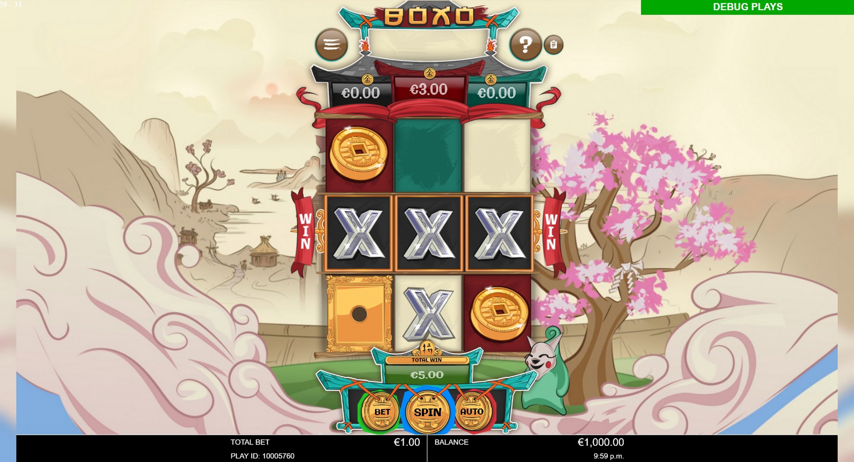 Win Money in Boxo Free Slot Game by Probability Jones