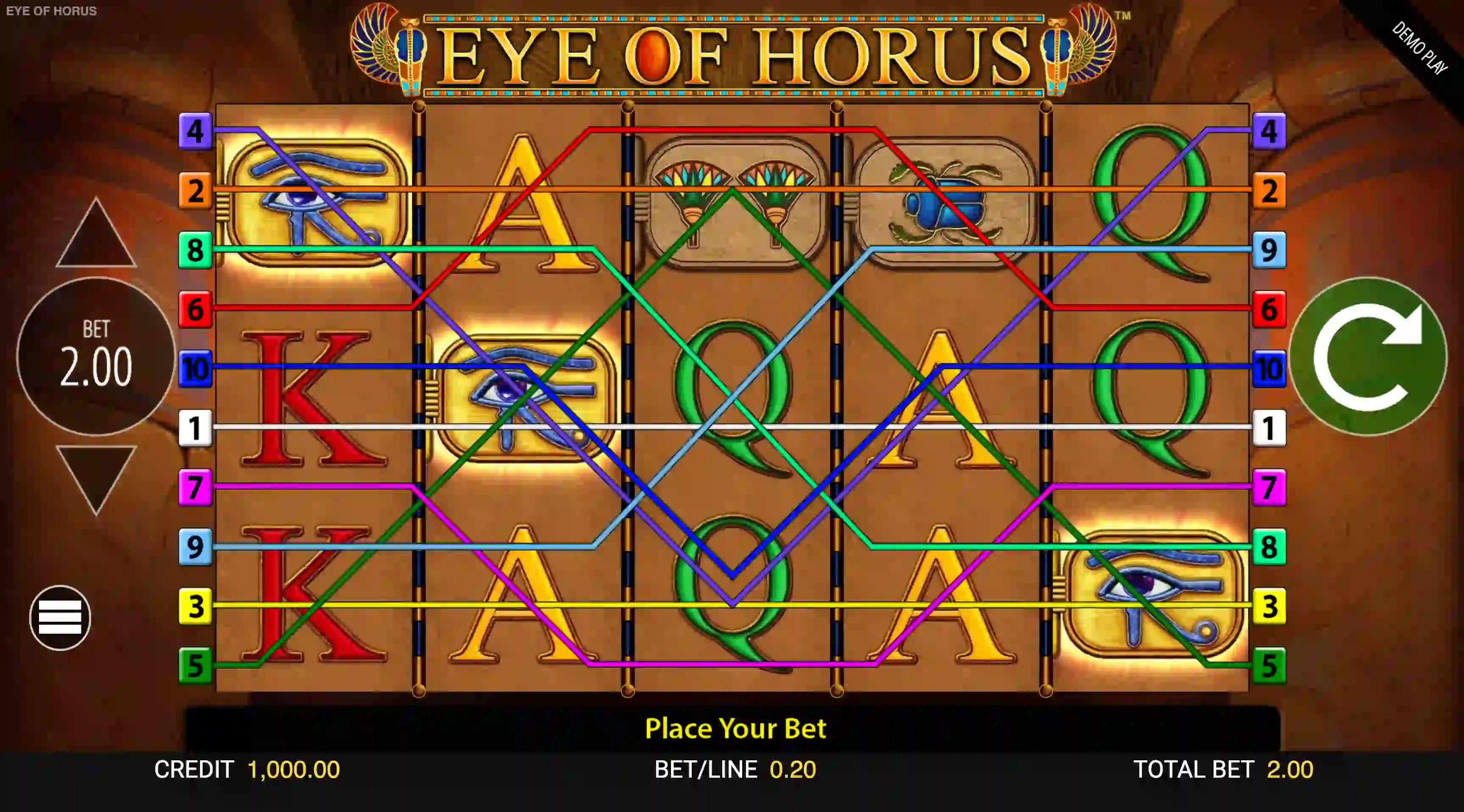 Eye of Horus demo