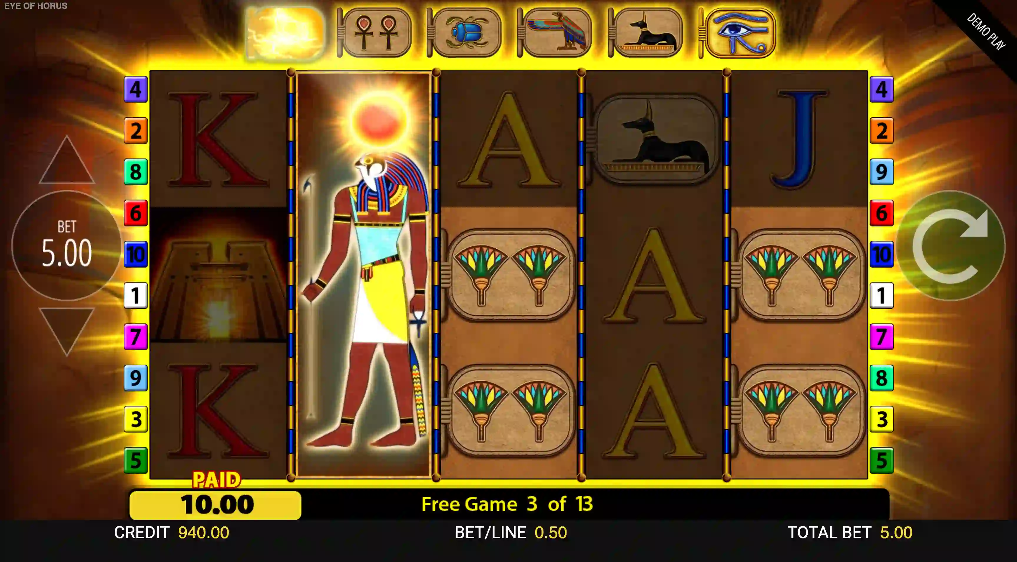 Eye of Horus demo
