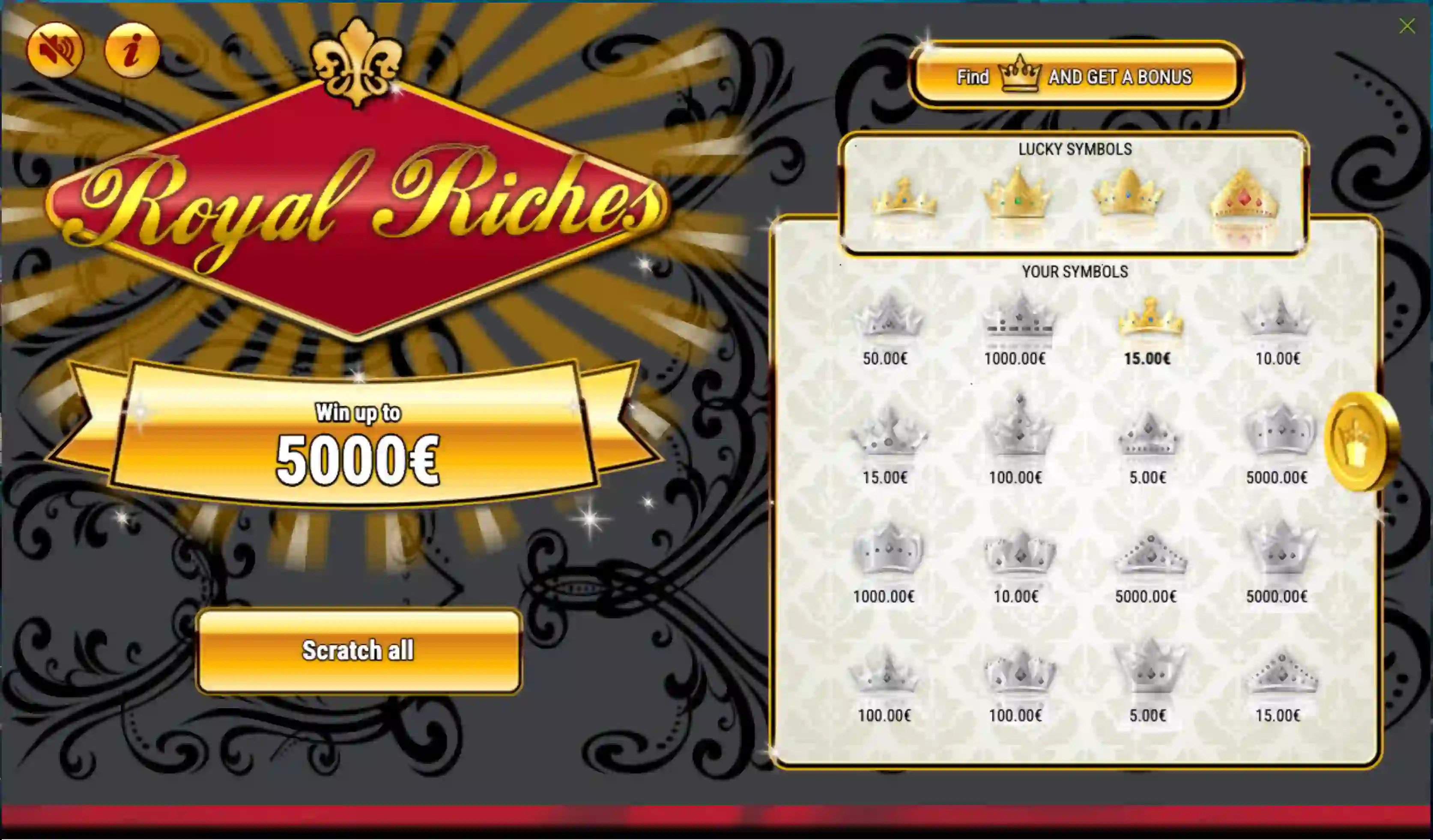 Royal Riches demo